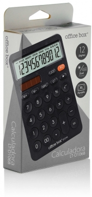 Calculator de birou Office box, LT-D10, negru, 12 cifre